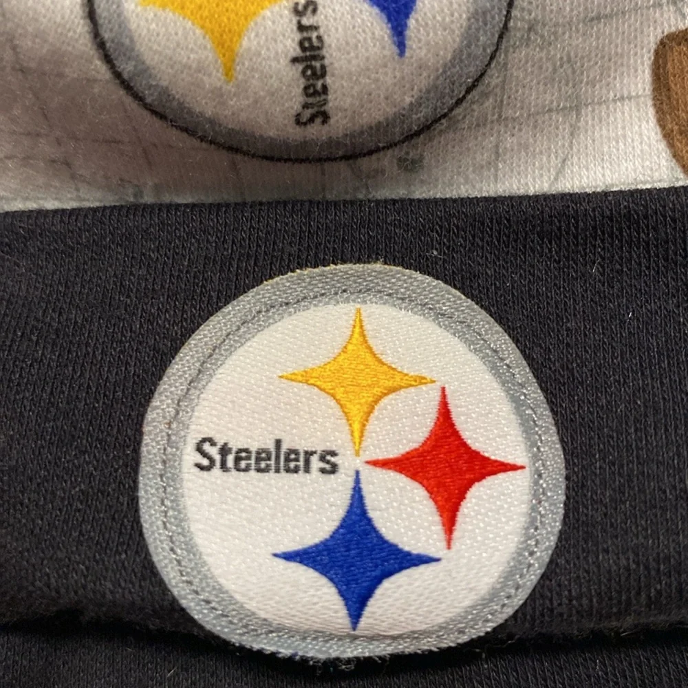 NFL team Pittsburgh Steelers Baby Newborn hat 0 to 3 months LIKE NEW embroidered